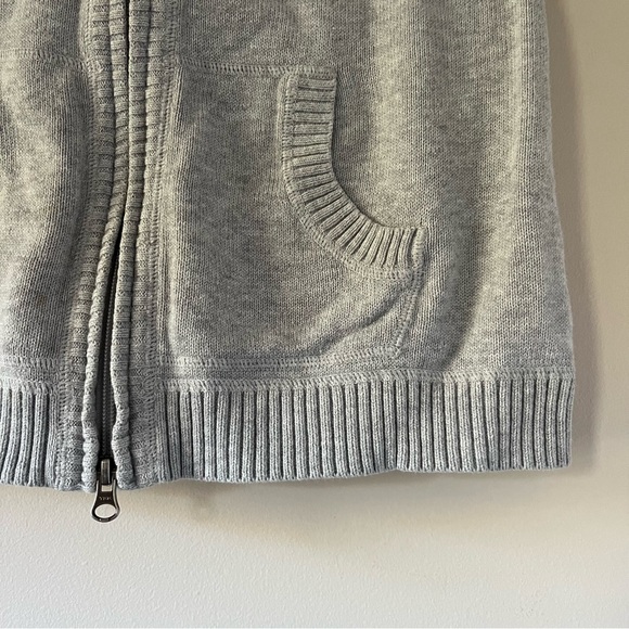 Eddie Bauer Sport Short Sleeve Hooded Cotton Sweater - Picture 4 of 9